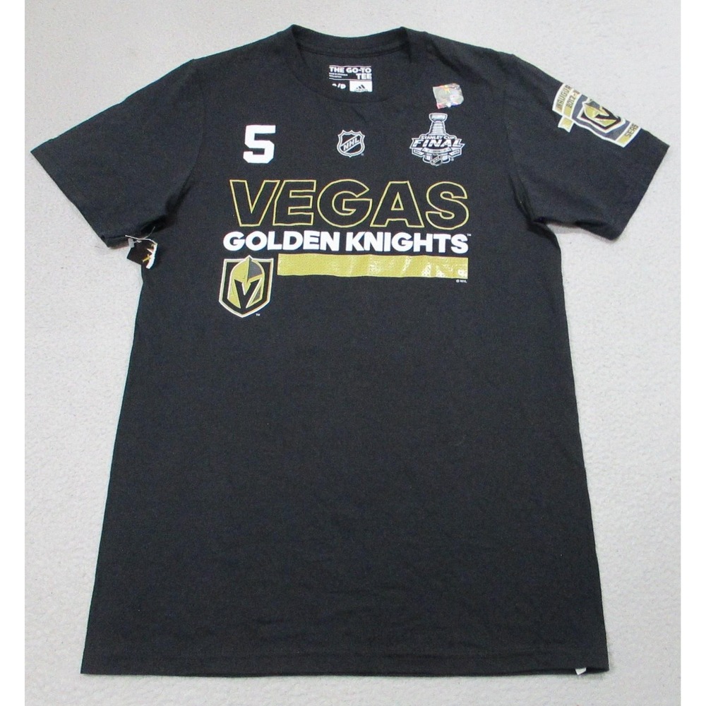 NWT Adidas Vegas Golden Knights Shirt Mens S NHL Hockey Engelland Stanley Cup